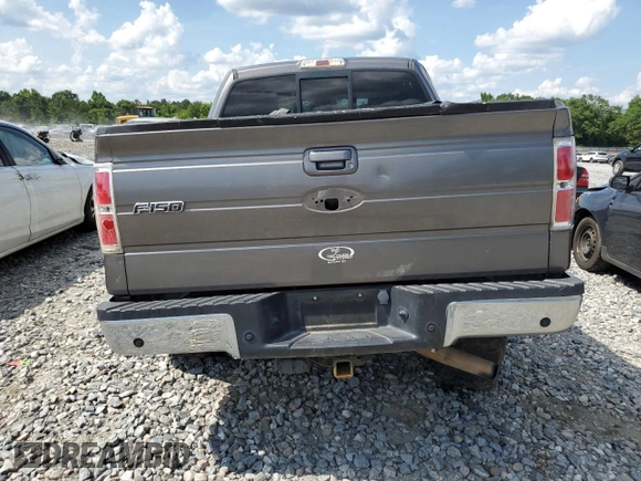 2014 Ford F-150 XL with VIN 1FTFW1ET7EFB81393, listed as a Copart auction lot 57052264 with 100,586 mi miles and Salvage title. Bid and sale history available at DreamBid. Image 6.