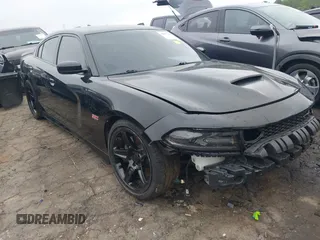 2020 Dodge Charger Scat Pack z VIN 2C3CDXGJ1LH162104, wystawiony jako IAAI lot #42097302 z przebiegiem 44 769 mil mil oraz . Historia ofert i sprzedaży dostępna na DreamBid. Obrazek 1.