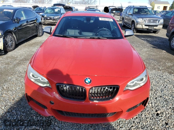 2016 BMW 2 Series M235i with VIN WBA1J7C54GV289959, listed as a Copart auction lot 41477525 with 54,146 mi miles and Salvage title. Bid and sale history available at DreamBid. Image 5.
