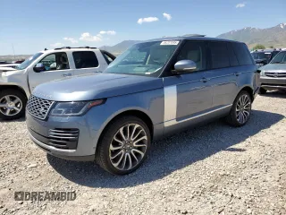 2018 Land Rover Range Rover with VIN SALGS2RE8JA500978, listed as a Copart auction lot 56207895 with 61,393 mi miles and Salvage title. Bid and sale history available at DreamBid. Image 1.