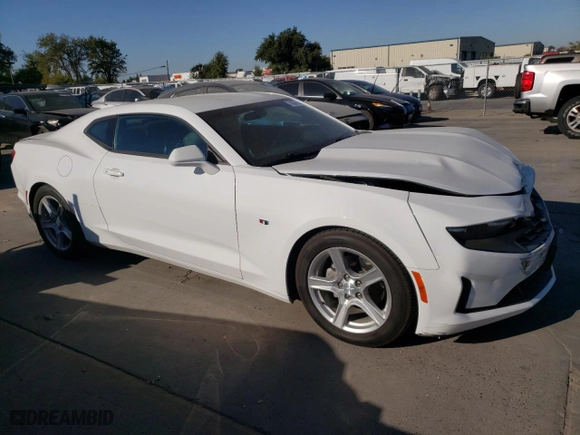 2021 Chevrolet Camaro 2LT with VIN 1G1FD1RSXM0127202, listed as a Copart auction lot 73057614 with 38,529 mi miles and Salvage Title. Bid and sale history available at carsss.com. Image 4.