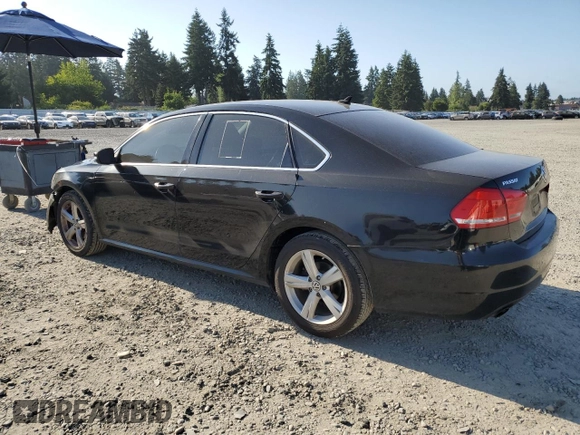 2014 Volkswagen Passat SE with VIN 1VWBT7A34EC107881, listed as a Copart auction lot 65431345 with 106,432 mi miles and Salvage title. Bid and sale history available at DreamBid. Image 2.