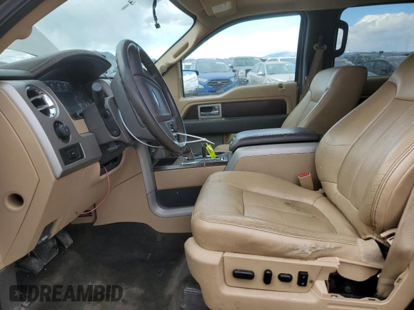 2012 Ford F-150 XL with VIN 1FTFW1EF5CFA30821, listed as a Copart auction lot 47617535 with 185,605 mi miles and Salvage title. Bid and sale history available at DreamBid. Image 7.