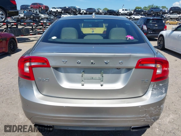 2015 Volvo S60 T5 Drive-E Premier Plus with VIN YV140MFC9F1318920, listed as a IAAI auction lot 41930684 with 66,790 mi miles. Bid and sale history available at carsss.com. Image 16.