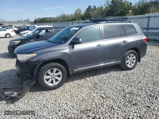 2013 Toyota Highlander with VIN 5TDZK3EH5DS134880, listed as a Copart auction lot 51152125 with 133,503 mi miles and Salvage Title. Bid and sale history available at carsss.com. Image 1.