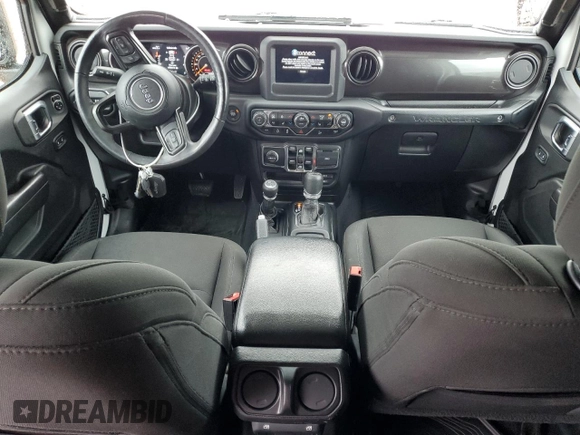 2019 Jeep Wrangler Unlimited Sport z VIN 1C4HJXDG4KW650546, wystawiony jako Copart lot #56553155 z przebiegiem 60 286 mil mil oraz Szkoda całkowita • Salvage title. Historia ofert i sprzedaży dostępna na DreamBid. Obrazek 8.