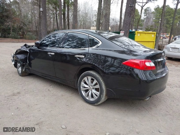 2011 Infiniti M37 with VIN JN1BY1AR4BM374744, listed as a IAAI auction lot 41502845 with 206,738 mi miles. Bid and sale history available at carsss.com. Image 3.