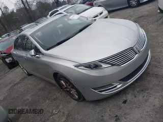 2014 Lincoln MKZ with VIN 3LN6L2JK9ER804197, listed as a IAAI auction lot 41610850 with 159,389 mi miles. Bid and sale history available at carsss.com. Image 1.