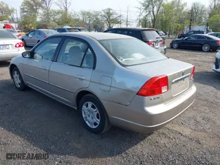 2002 Honda Civic LX with VIN 2HGES16592H524868, listed as a IAAI auction lot 42119246 with 132,514 mi miles. Bid and sale history available at carsss.com. Image 3.