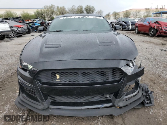 2018 Ford Mustang GT with VIN 1FA6P8CF6J5181359, listed as a Copart auction lot 56077125 with 79,573 mi miles and Salvage title. Bid and sale history available at DreamBid. Image 5.