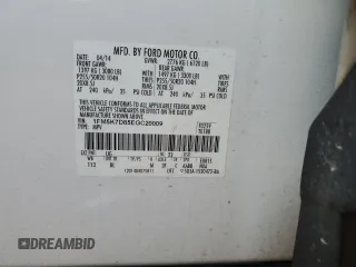 2014 Ford Explorer XLT с VIN 1FM5K7D85EGC20009, выставлен на аукционе Copart как лот 49237765 с пробегом 110 875 миль миль и Списание • Salvage title. История ставок и продаж доступна на DreamBid. Изображение 15.