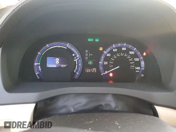 2010 Lexus HS 250h with VIN JTHBB1BA1A2013228, listed as a Copart auction lot 83495514 with 139,723 mi miles and Salvage Title. Bid and sale history available at DreamBid. Image 9.