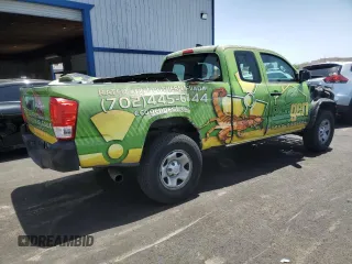 2016 Toyota Tacoma SR with VIN 5TFRX5GN2GX067265, listed as a Copart auction lot 61597345 with 156,709 mi miles and Salvage title. Bid and sale history available at DreamBid. Image 3.