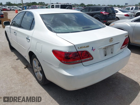 2005 Lexus ES 350 with VIN JTHBA30G055131491, listed as a IAAI auction lot 42534063 with 115,352 mi miles and . Bid and sale history available at DreamBid. Image 3.