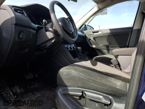 2021 Volkswagen Tiguan S with VIN 3VV1B7AX1MM155518, listed as a Copart auction lot 88461765 with 65,248 mi miles and Salvage Title. Bid and sale history available at DreamBid. Image 7.