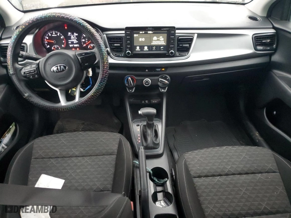 2020 Kia Rio LX with VIN 3KPA24AD0LE355429, listed as a Copart auction lot 88359405 with 93,397 mi miles and Salvage Title. Bid and sale history available at carsss.com. Image 8.