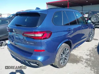 2021 BMW X5 xDrive45e with VIN 5UXTA6C06M9F65364, listed as a IAAI auction lot 41243236 with 1 mi miles. Bid and sale history available at carsss.com. Image 4.