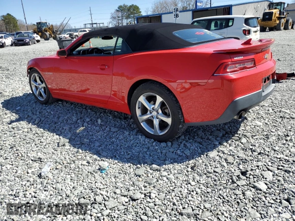 2015 Chevrolet Camaro LT with VIN 2G1FF3D37F9296611, listed as a Copart auction lot 50684785 with 71,486 mi miles and Salvage Title. Bid and sale history available at carsss.com. Image 2.