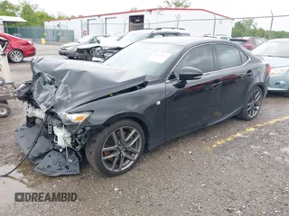 2014 Lexus IS 350 with VIN JTHCE1D21E5001490, listed as a IAAI auction lot 42373373 with 168,005 mi miles and . Bid and sale history available at DreamBid. Image 18.