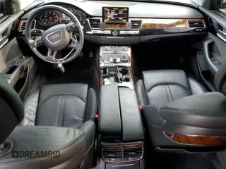 2018 Audi A8 L with VIN WAU44AFD3JN000839, listed as a Copart auction lot 81903394 with 133,696 mi miles and Salvage Title. Bid and sale history available at carsss.com. Image 8.