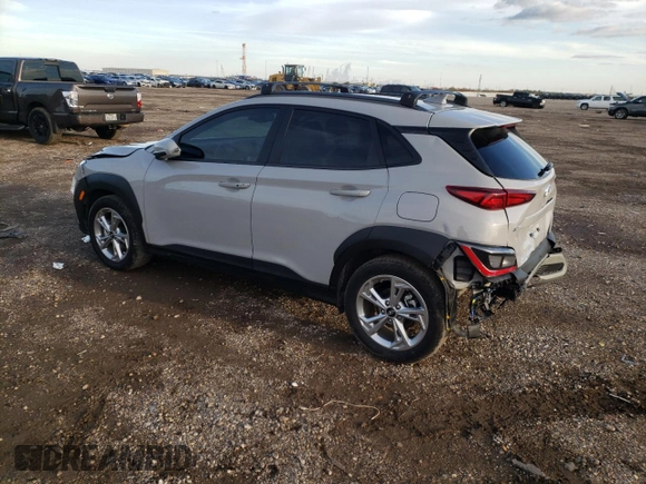2022 Hyundai Kona SEL with VIN KM8K62AB5NU816295, listed as a Copart auction lot 67590122 with 15,031 mi miles. Bid and sale history available at carsss.com. Image 2.