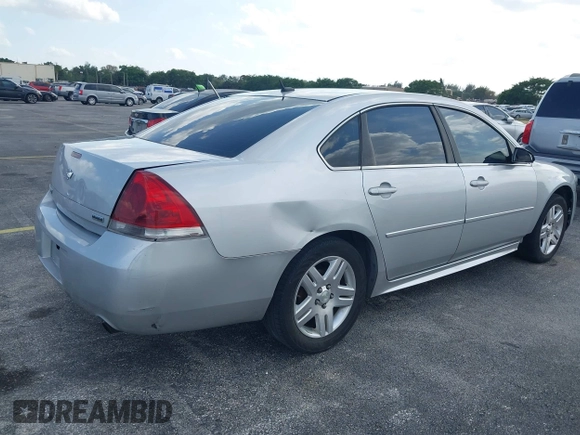 2013 Chevrolet Impala LT with VIN 2G1WG5E30D1148920, listed as a IAAI auction lot 41903310 with 134,349 mi miles and . Bid and sale history available at DreamBid. Image 4.