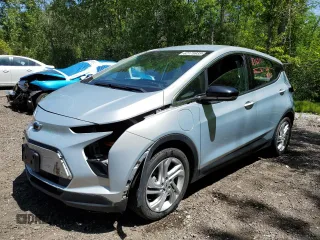 2023 Chevrolet Bolt EV 1LT with VIN 1G1FW6S05P4143059, listed as a Copart auction lot 62175935 with 59,806 mi miles and Clean title. Bid and sale history available at DreamBid. Image 1.