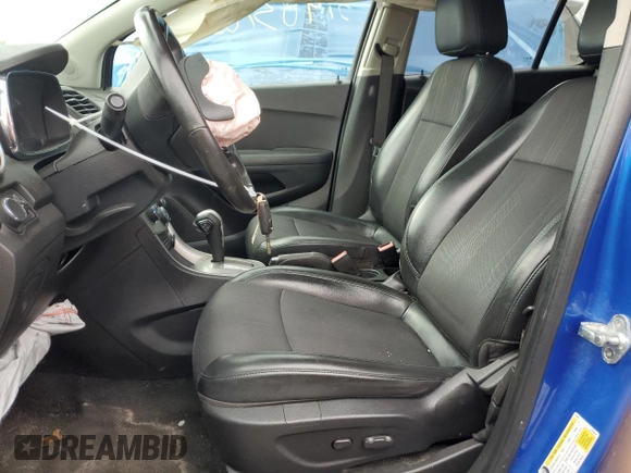 2016 Chevrolet Trax LT with VIN KL7CJPSB2GB761013, listed as a Copart auction lot 51983705 with 114,741 mi miles and Salvage Title. Bid and sale history available at carsss.com. Image 7.
