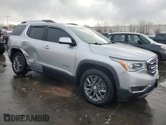 2017 GMC Acadia SLT with VIN 1GKKNULS8HZ306616, listed as a Copart auction lot 49840605 with 108,572 mi miles and Salvage Title. Bid and sale history available at carsss.com. Image 4.