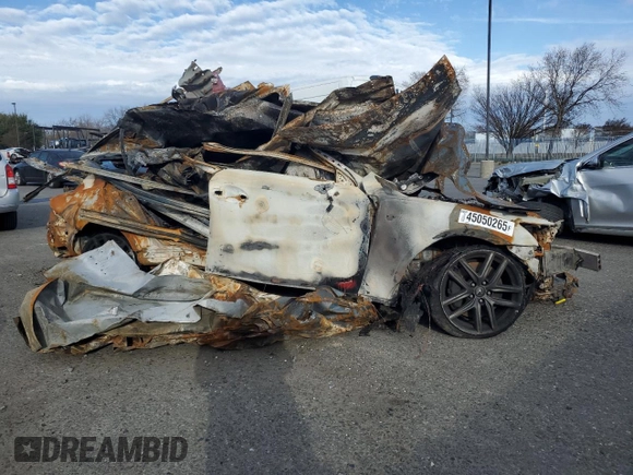2016 Lexus IS 200t with VIN JTHBA1D23G5023324, listed as a Copart auction lot 45050265 with Not Provided miles and Non Repairable. Bid and sale history available at DreamBid. Image 4.