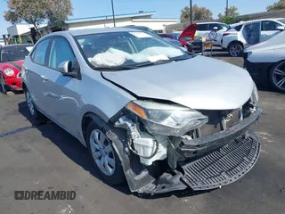 2016 Toyota Corolla L with VIN 5YFBURHE1GP435093, listed as a IAAI auction lot 42452571 with 113,509 mi miles and . Bid and sale history available at DreamBid. Image 1.