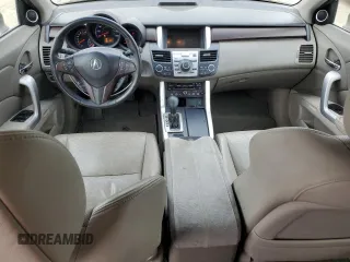 2007 Acura RDX Technology with VIN 5J8TB18507A001104, listed as a Copart auction lot 53755225 with 124,790 mi miles and Salvage Title. Bid and sale history available at carsss.com. Image 8.
