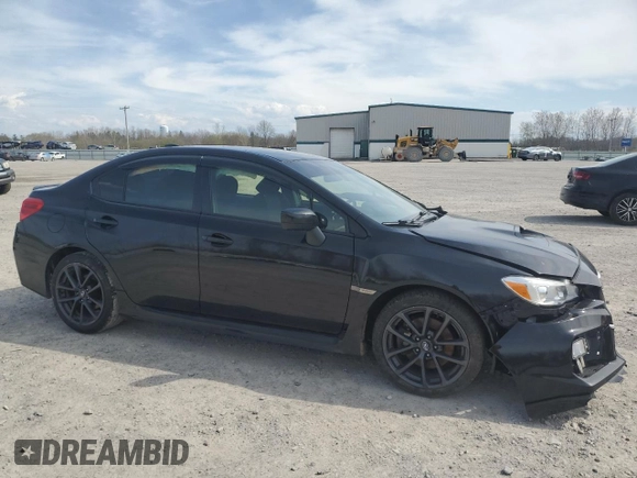 2018 Subaru WRX Premium with VIN JF1VA1C69J9835347, listed as a Copart auction lot 53796995 with 81,223 mi miles and Salvage title. Bid and sale history available at DreamBid. Image 4.