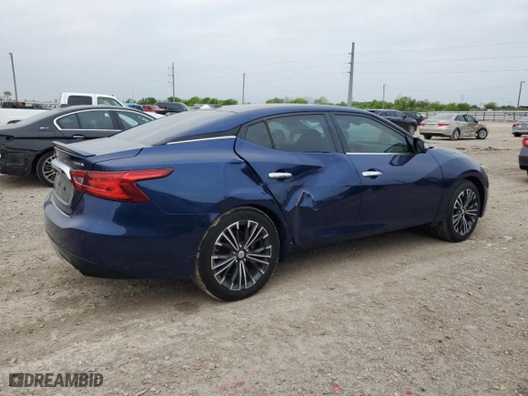 2016 Nissan Maxima 3.5 Platinum with VIN 1N4AA6AP0GC402065, listed as a Copart auction lot 51312165 with 61,399 mi miles and Salvage Title. Bid and sale history available at carsss.com. Image 3.