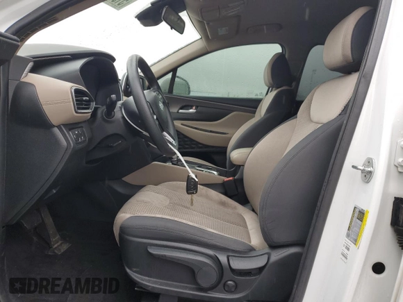 2019 Hyundai Santa Fe SE with VIN 5NMS2CADXKH003674, listed as a Copart auction lot 51977755 with 97,735 mi miles and Salvage Title. Bid and sale history available at carsss.com. Image 7.