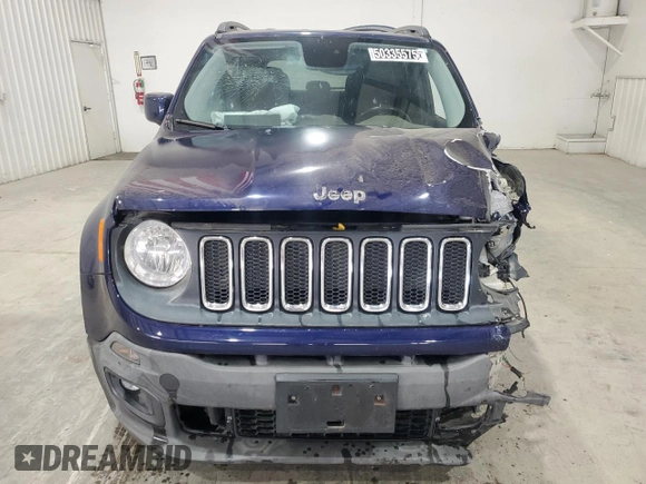 2017 Jeep Renegade Latitude z VIN ZACCJABB2HPG25231, wystawiony jako Copart lot #50335575 z przebiegiem 127 527 mil mil oraz Szkoda całkowita • Salvage title. Historia ofert i sprzedaży dostępna na DreamBid. Obrazek 5.