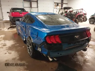 2019 Ford Mustang EcoBoost with VIN 1FA6P8TH7K5173788, listed as a IAAI auction lot 41575554 with 66,222 mi miles and . Bid and sale history available at carsss.com. Image 3.