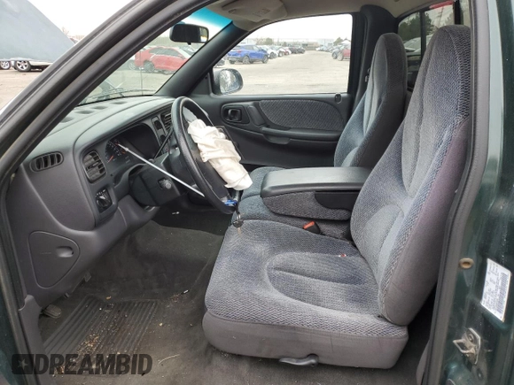 1999 Dodge Dakota SLT with VIN 1B7FL26X8XS161292, listed as a Copart auction lot 83675504 with 108,515 mi miles and Salvage Title. Bid and sale history available at carsss.com. Image 7.