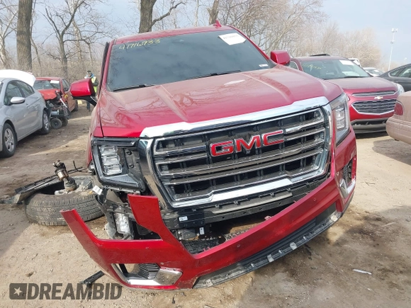 2023 GMC Yukon XL SLT z VIN 1GKS2GKDXPR314163, wystawiony jako IAAI lot #41716933 z przebiegiem 42 963 mil mil oraz . Historia ofert i sprzedaży dostępna na DreamBid. Obrazek 6.