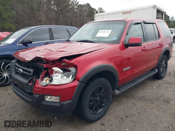 2007 Ford Explorer Eddie Bauer z VIN 1FMEU64E47UA62406, wystawiony jako IAAI lot #41721334 z przebiegiem 98 896 mil mil oraz . Historia ofert i sprzedaży dostępna na DreamBid. Obrazek 2.