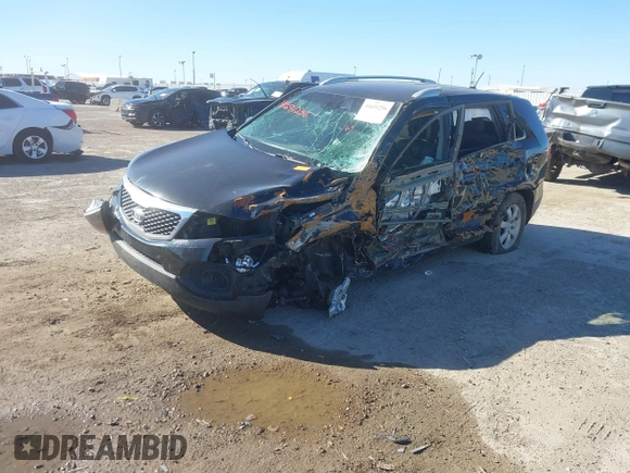 2013 Kia Sorento LX with VIN 5XYKT4A2XDG371836, listed as a IAAI auction lot 41691256 with 1 mi miles. Bid and sale history available at carsss.com. Image 16.