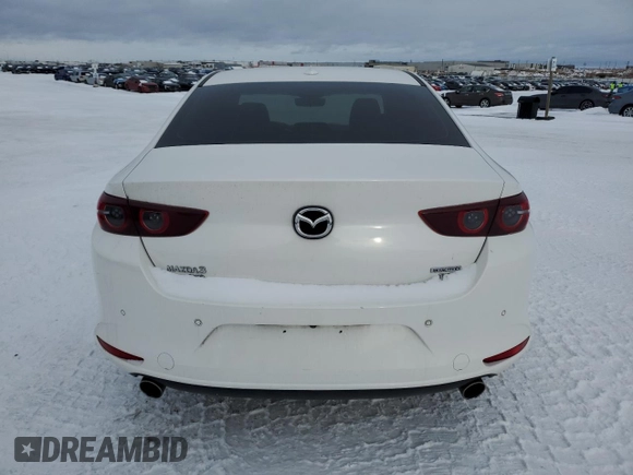 2021 Mazda 3 2.5 Turbo with VIN JM1BPBAY5M1308950, listed as a Copart auction lot 87502495 with 62,843 mi miles and Salvage Title. Bid and sale history available at DreamBid. Image 6.