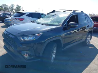 2020 Toyota RAV4 LE with VIN 2T3K1RFV8LW072304, listed as a IAAI auction lot 40094204 with 24,961 mi miles and . Bid and sale history available at DreamBid. Image 2.