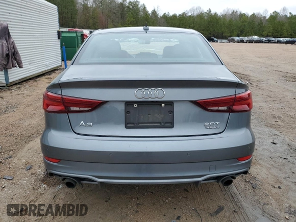 2017 Audi A3 Sedan Premium Plus with VIN WAUJ8GFF7H1018841, listed as a Copart auction lot 45325434 with 92,416 mi miles. Bid and sale history available at carsss.com. Image 6.