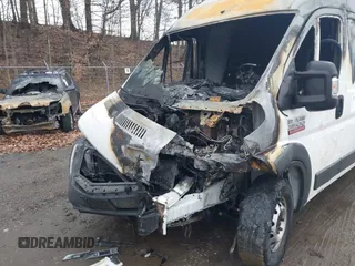 2014 Ram ProMaster Cargo with VIN 3C6URVJG4EE123550, listed as a IAAI auction lot 41184203 with 90,000 mi miles. Bid and sale history available at carsss.com. Image 6.