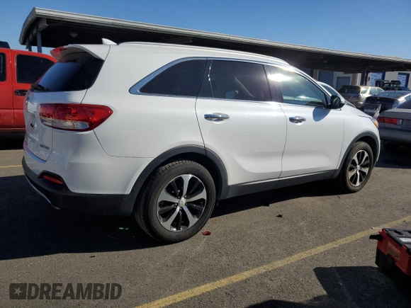 2016 Kia Sorento EX with VIN 5XYPH4A10GG055557, listed as a Copart auction lot 88999925 with 93,584 mi miles and Salvage Title. Bid and sale history available at DreamBid. Image 3.