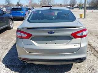 2015 Ford Fusion Titanium with VIN 3FA6P0D91FR236699, listed as a IAAI auction lot 41977478 with 203,394 mi miles. Bid and sale history available at carsss.com. Image 16.