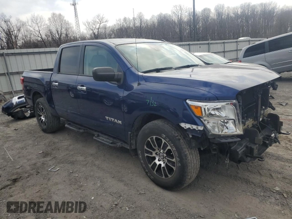 2021 Nissan Titan SL z VIN 1N6AA1EDXMN502930, wystawiony jako Copart lot #48567535 z przebiegiem 40 040 mil mil oraz Szkoda całkowita • Salvage title. Historia ofert i sprzedaży dostępna na DreamBid. Obrazek 4.
