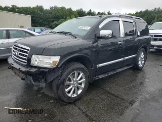 2010 Infiniti QX56 with VIN 5N3ZA0NE3AN908443, listed as a Copart auction lot 63878515 with 209,986 mi miles and Salvage title. Bid and sale history available at DreamBid. Image 1.