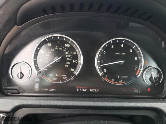 2011 BMW 5 Series Gran Turismo 535i xDrive with VIN WBASP2C52BC337047, listed as a Copart auction lot 56614294 with 116,262 mi miles and Salvage Title. Bid and sale history available at carsss.com. Image 9.